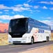 Tour Bus Composite on Arizona Road