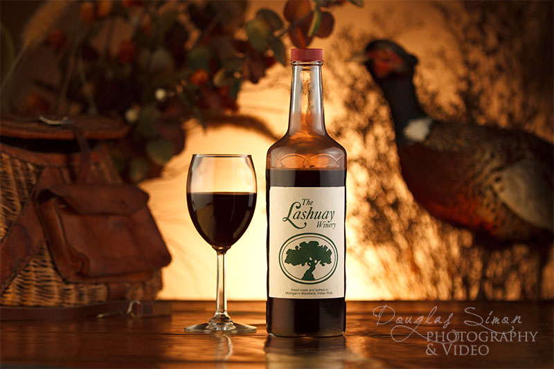 wine bottle photography